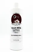 O My! Goat Milk 12oz Lotion | Made with Raw Goat Milk | Shea Butter and Vit E | Free of Parabens & More | Handcrafted in USA