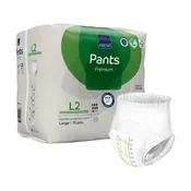 Absorbent Underwear Abena® Premium Pants L2 Pull On with Tear Away Seams Adult Large Unisex Disposable Heavy Absorbency #1000021326
