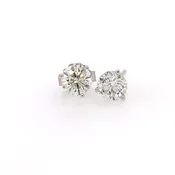 0.94 Carat TW Diamond Stud Earrings