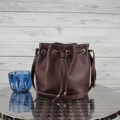 Casey Bucket Bag (Raisin)