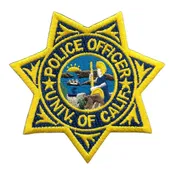 University of California Police Officer Star – 3″ Patch