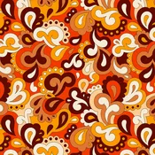 60’s Paisley Print
