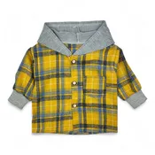 Hooded Checked Shirt