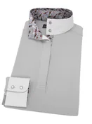 A Toast to the New Year "Dusk" Grey Performance Long Sleeve Show Shirt