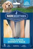 Barkworthies Dog Chew Variety Pack for Puppies & Small Breeds