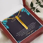 2 Sided Engraved Pendent ( To My Soulmate )
