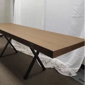 Adult Picnic Table Wood 8ft