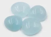 22mm Aquamarine Cabochon - Premium Quality Gemstone