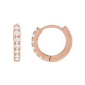 1/5 to 1/2 CTW Lab-Grown Diamond Hoop Earrings