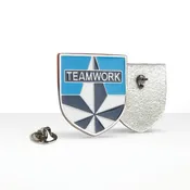 Soft Enamel Die Struck Lapel Pin (1 in)