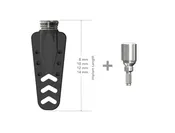 10mm Startanius Narrow Ridge Implant - Universal with XP4350 Healing Abutment