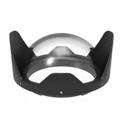 140mm Optical Glass Fisheye Port with Removable Shade(With Rear Port Cap & Case)