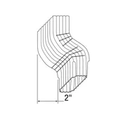3″ x 4″ Downspout with 2″ Offset