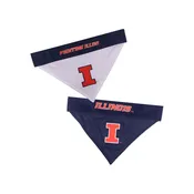 Illinois Fighting Illini Reversible Pet Bandana