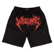 Fang Mesh Shorts - Black