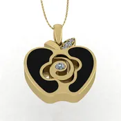 Apple Stone Pendant