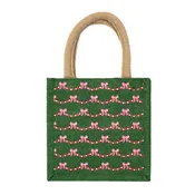 Bow Garland Mini Gift Tote