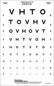 3 Meter (10ft) HOTV Translucent Eye Chart