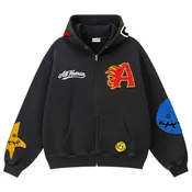 All Human Spit Fire Hoodie