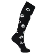 66% Rich Merino Wool Everyday Compression Socks (15-20mmHg) - Circles