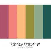 CONCORD & 9 TH: 2024 Color Collection Assorted Cardstock Package