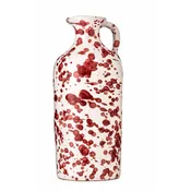 Made in Italy Handmade Ceramic Olive Oil Cruet - Bordeaux