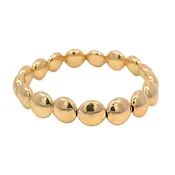 10 mm Lentil Beaded Bracelet