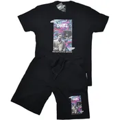 CARTEL NEVER GOING BROKE SHORT SET - BLACK