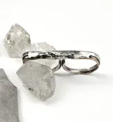 DOUBLE MOLTEN RING — Sahlia Jewelry