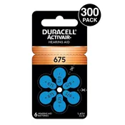 Duracell Hearing Aid Battery Size 675 (300 Pcs)