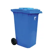 240 Litre Wheelie Bin Blue W595 x D745 x H1000mm