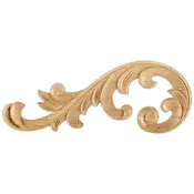 10-5/8 in x 1/4 in x 4 in Left Acanthus Appliqué