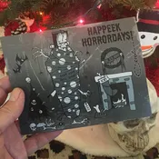 HAPPEEK HORRORDAYS! -  CHRISTMAS CARD