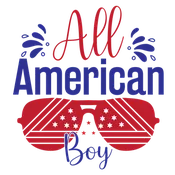 All American Boy - Ready-to-Press DTF Transfer