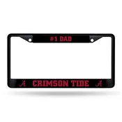#1 Dad Alabama Black Chrome Frame
