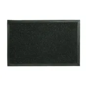 Fanmats 27389 Jumbo Dual Rib Door Mat, Charcoal Black, 21 x 36 In.