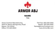 ARMOR ABJ Business Card