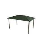12′ x 18′ Hip End | Steel Frame Shelter
