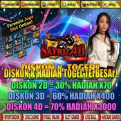 Satria4d Bandar Togel Deposit Pulsa Indosat Dan Toto Hongkong Togel Singapore Terpercaya