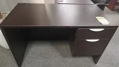 2PC Pre-Configured 48" Laminate Desk w/2 Drawer File $479.95