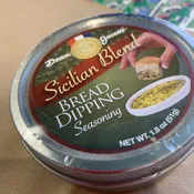 Sicilian blend bread, dipping seasoning