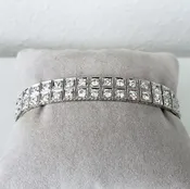 Art Deco Platinum Bracelet