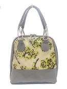 Bowling Bag in Burnout Velvet