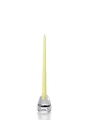 10" Buttercup Yellow Taper Candles – Set of 12