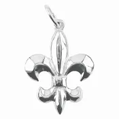3D Fleur de Lis Charm
