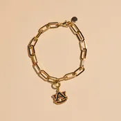 Auburn University Charm Bracelet