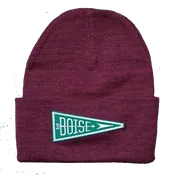 Boise Pennant Foldover Beanie
