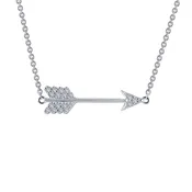 0.19 ct tw Arrow Necklace — Cronier's Fine Jewelry