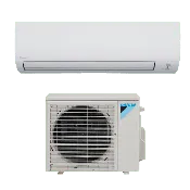 12,000 BTU Daikin 18 SEER2 R-32 Inverter Driven Heat Pump Ductless Mini-Split System
