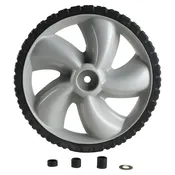 Arnold 490-324-0002 Offset Replacement Wheel, Plastic, Universal, 12 x 1.75 In.